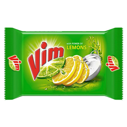 Vim Lemon Dishwash Bar 125 gm